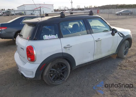 2015 Mini Countryman Cooper S из США, поврежденный, VIN WMWZC3C53FWT01615